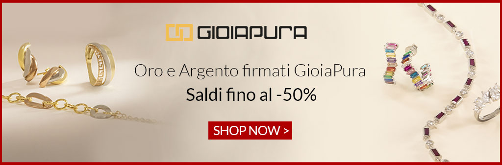 Clorura @ @ Oro e Argento firmati GioiaPura Saldi fino al -50% 