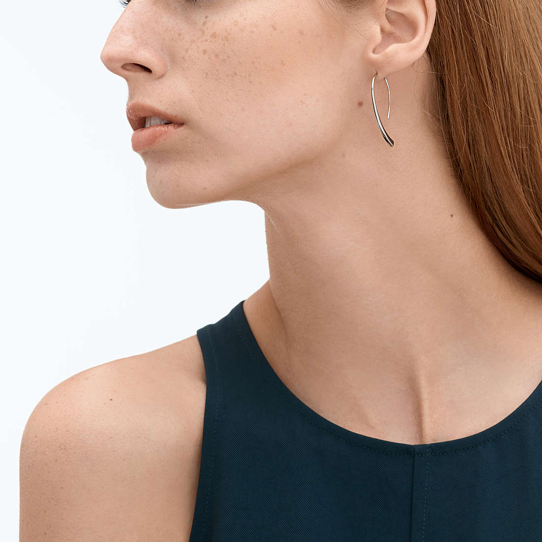 SKJ1077040 Boucles d’oreilles pendantes Skagen argentées pour femme