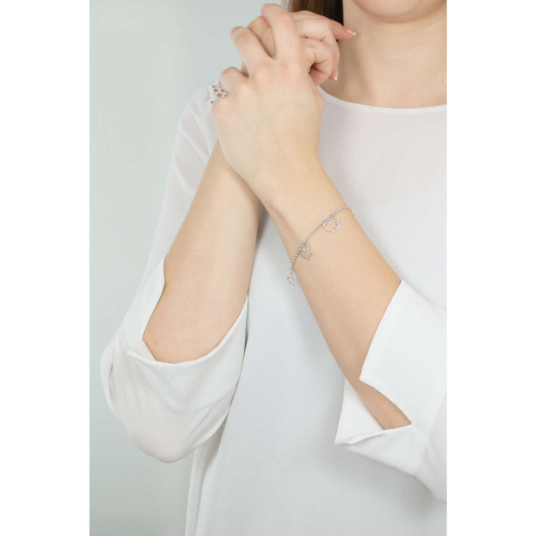GioiaPura bracciali donna WBM01365SI indosso