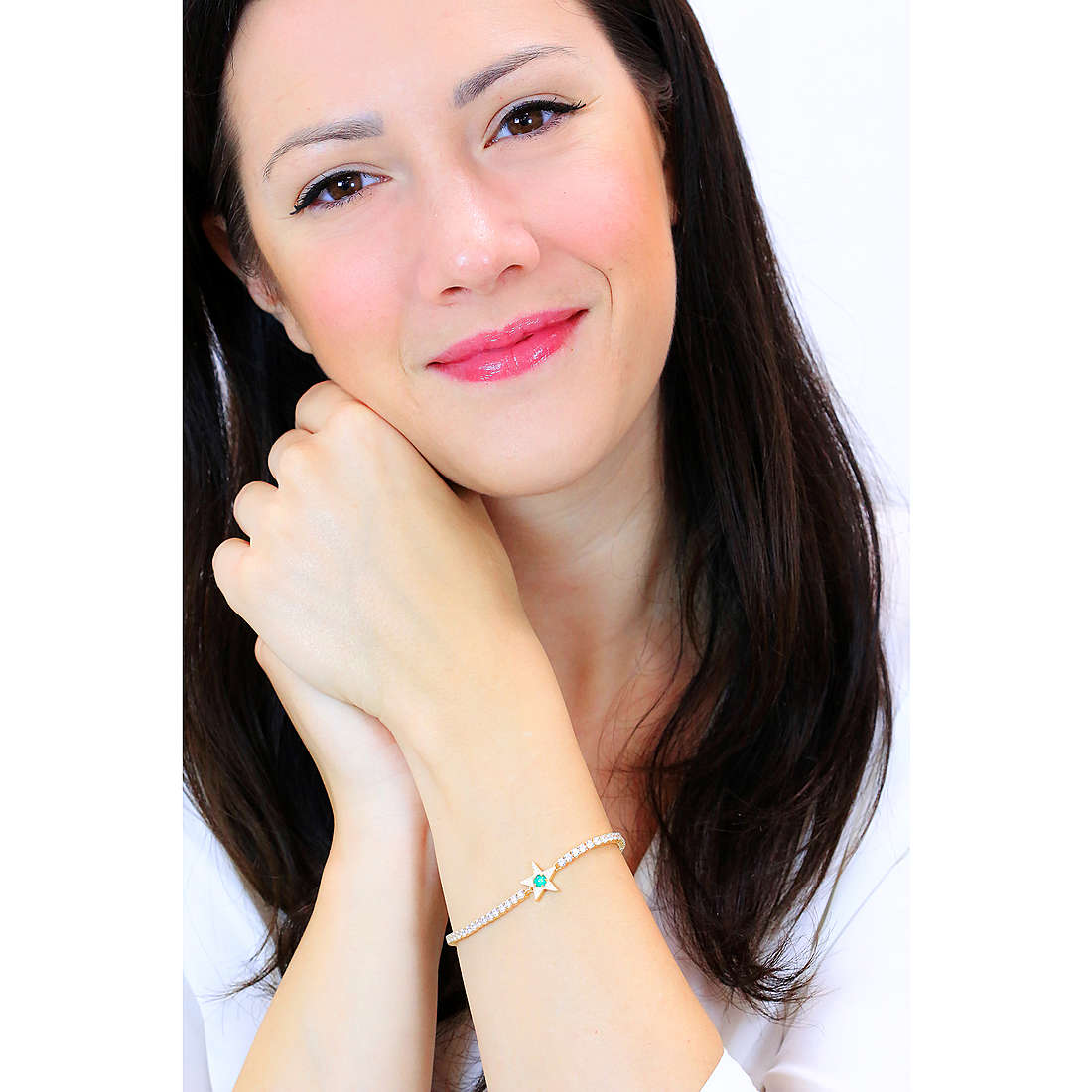Mabina Gioielli bracciali Starlet donna 533651-M indosso