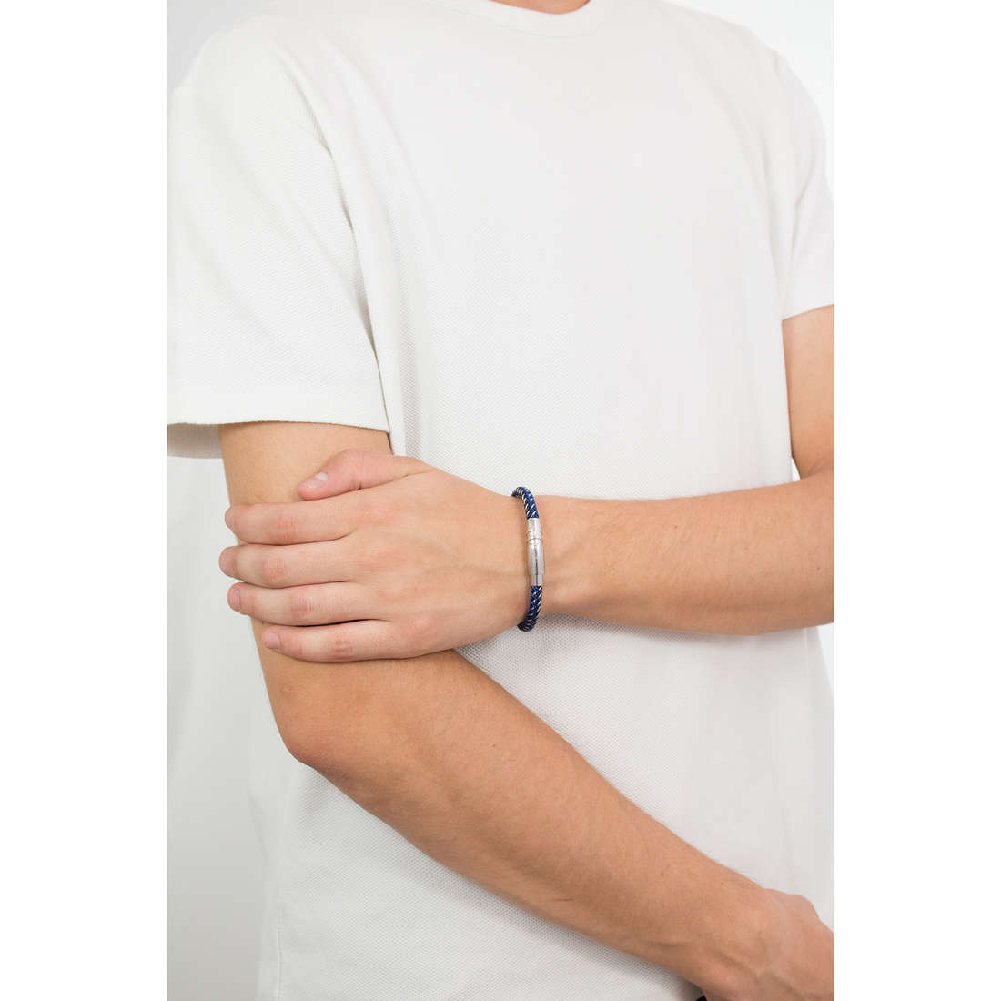 Luca Barra bracciali Sailor uomo LBBA879 indosso