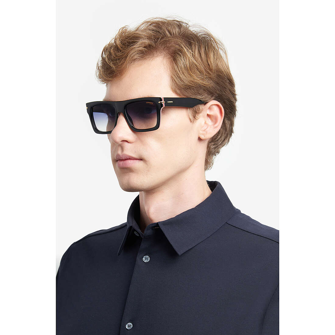 Carrera occhiali da sole Signature unisex 205826M4P5408 indosso