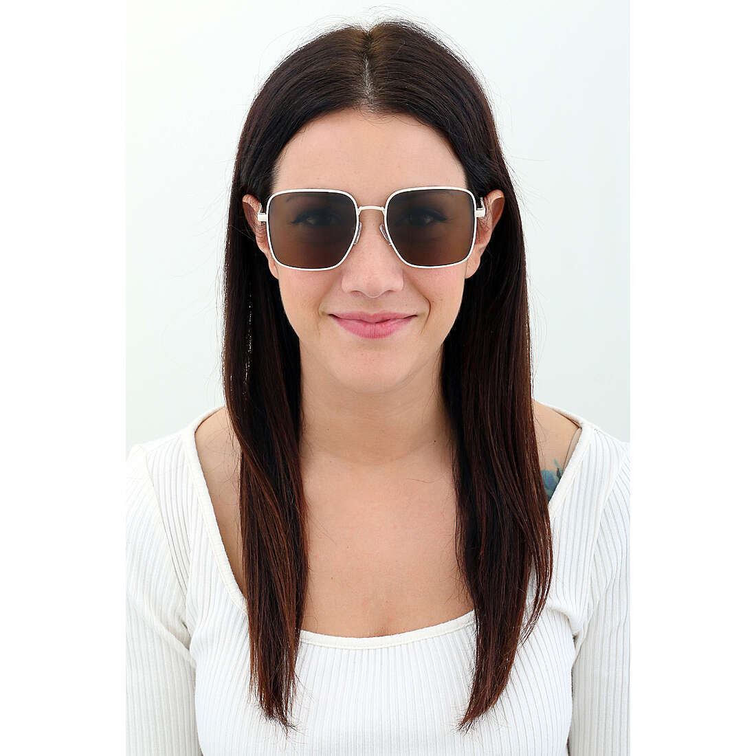 Polaroid occhiali da sole Cool donna 205696Z1P56SP indosso