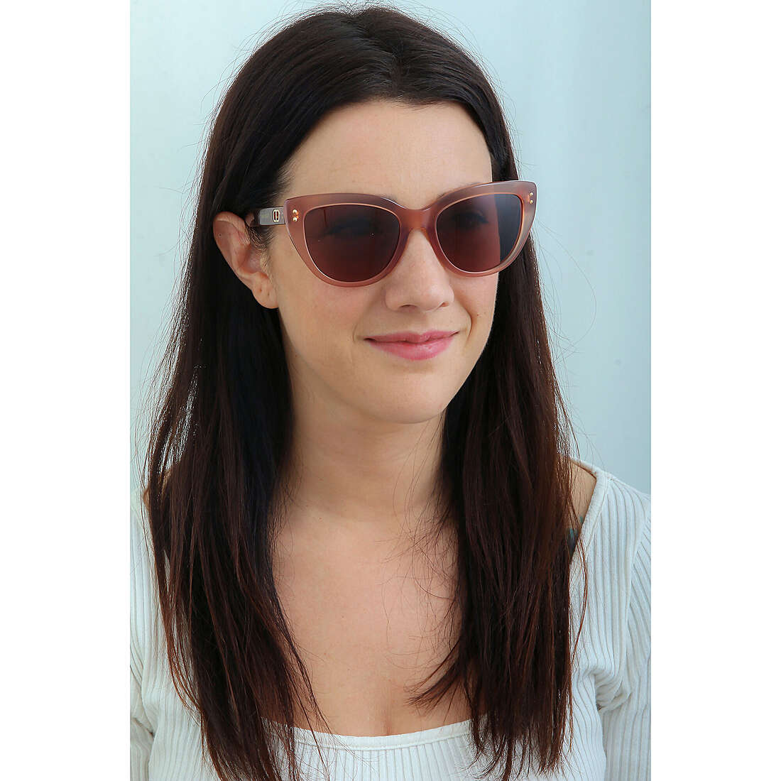 Twinset occhiali da sole donna STW00303GH indosso