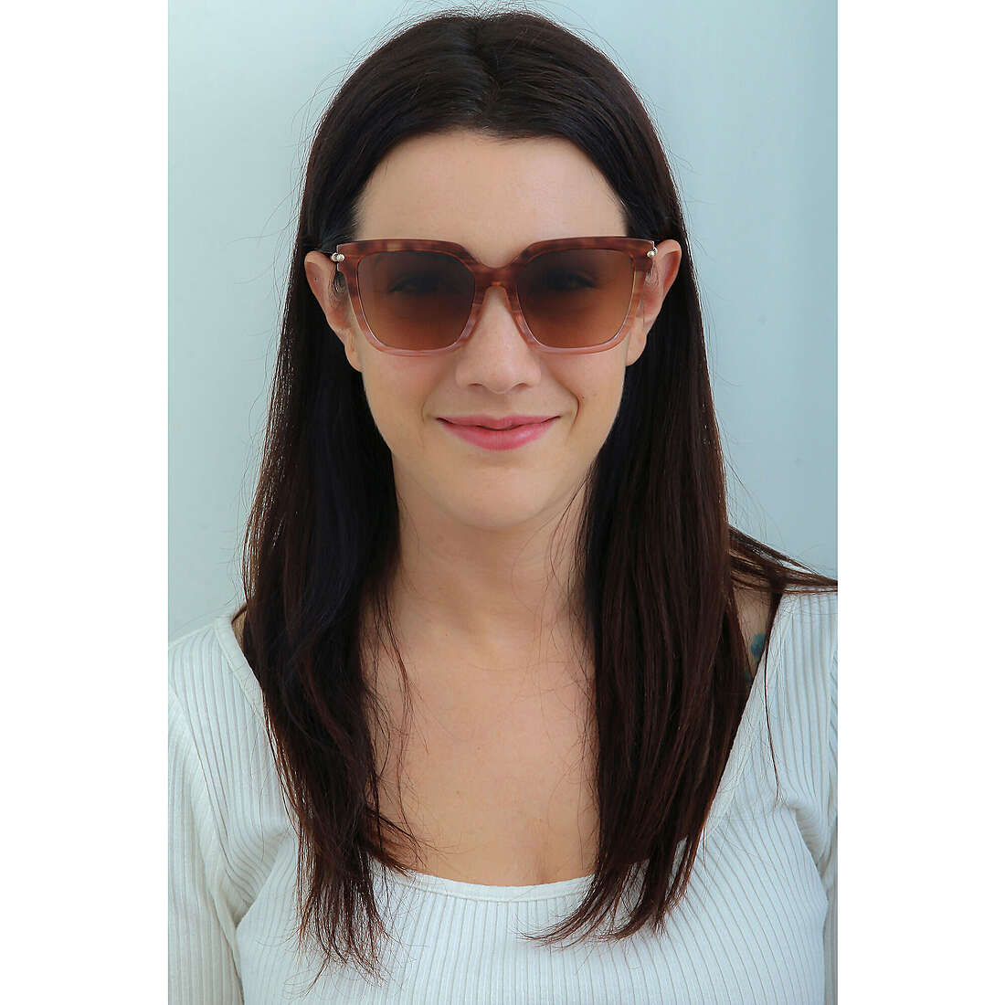Twinset occhiali da sole donna STW02205GY indosso