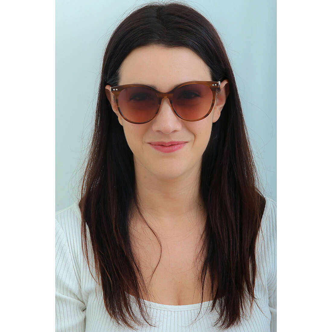 Twinset occhiali da sole donna STW0240GG7 indosso
