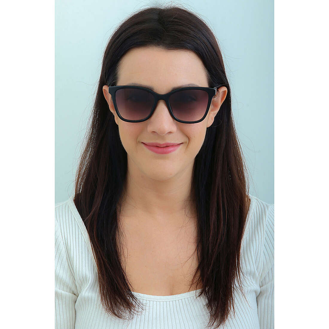 Nina Ricci occhiali da sole donna SNR3570700 indosso