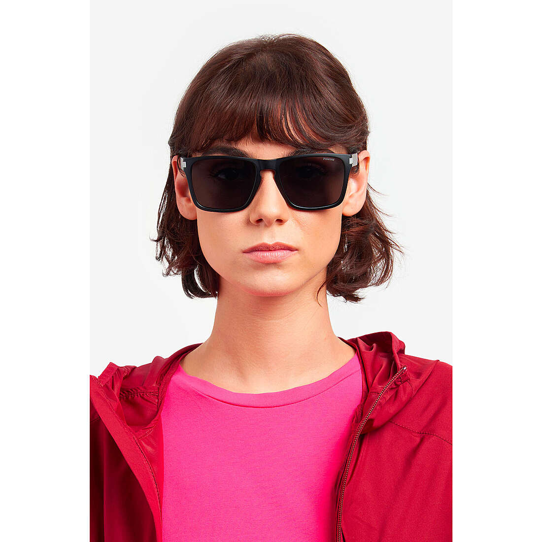 Polaroid occhiali da sole Active - Old unisex 205716O6W56M9 indosso