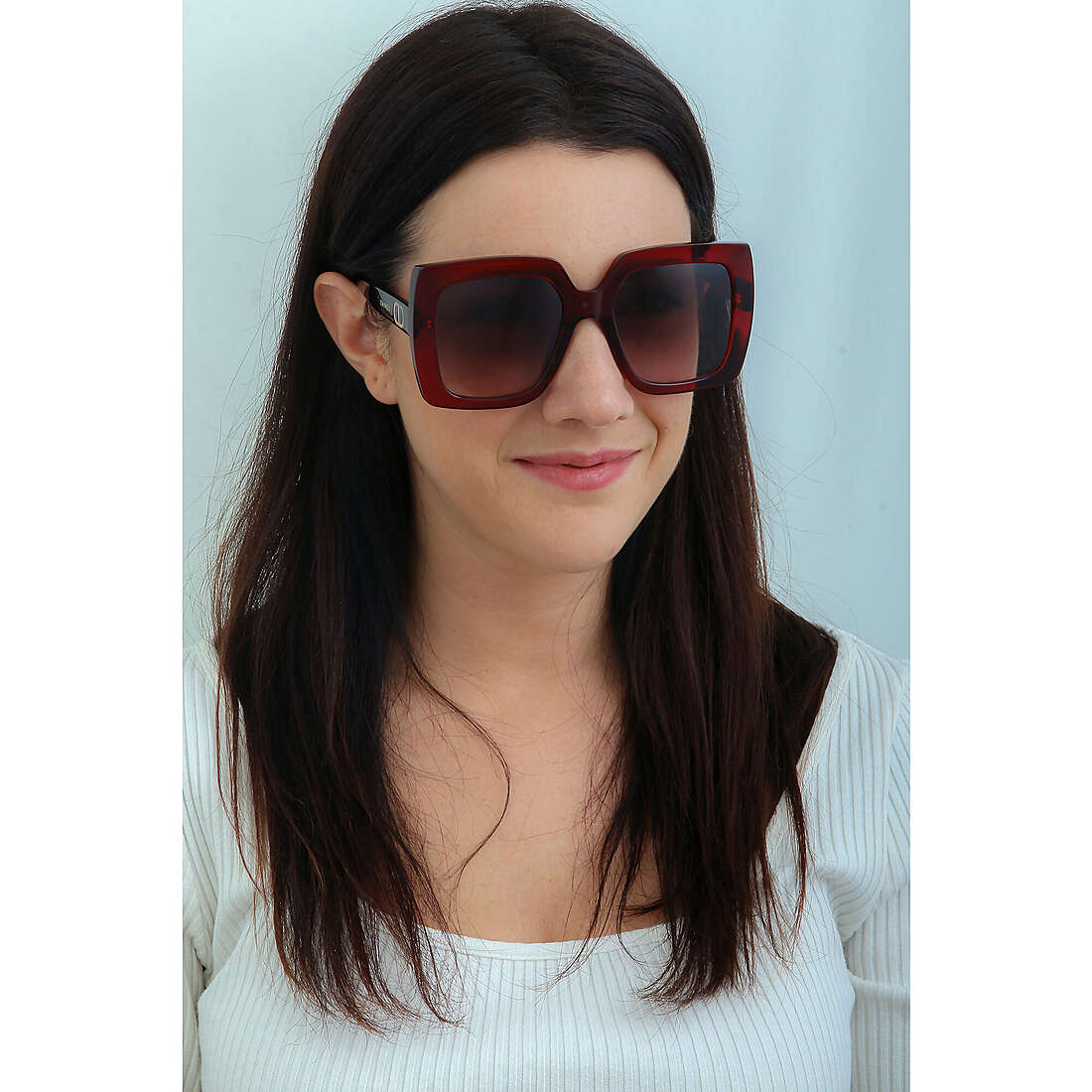 Twinset occhiali da sole donna STW0180AFD indosso