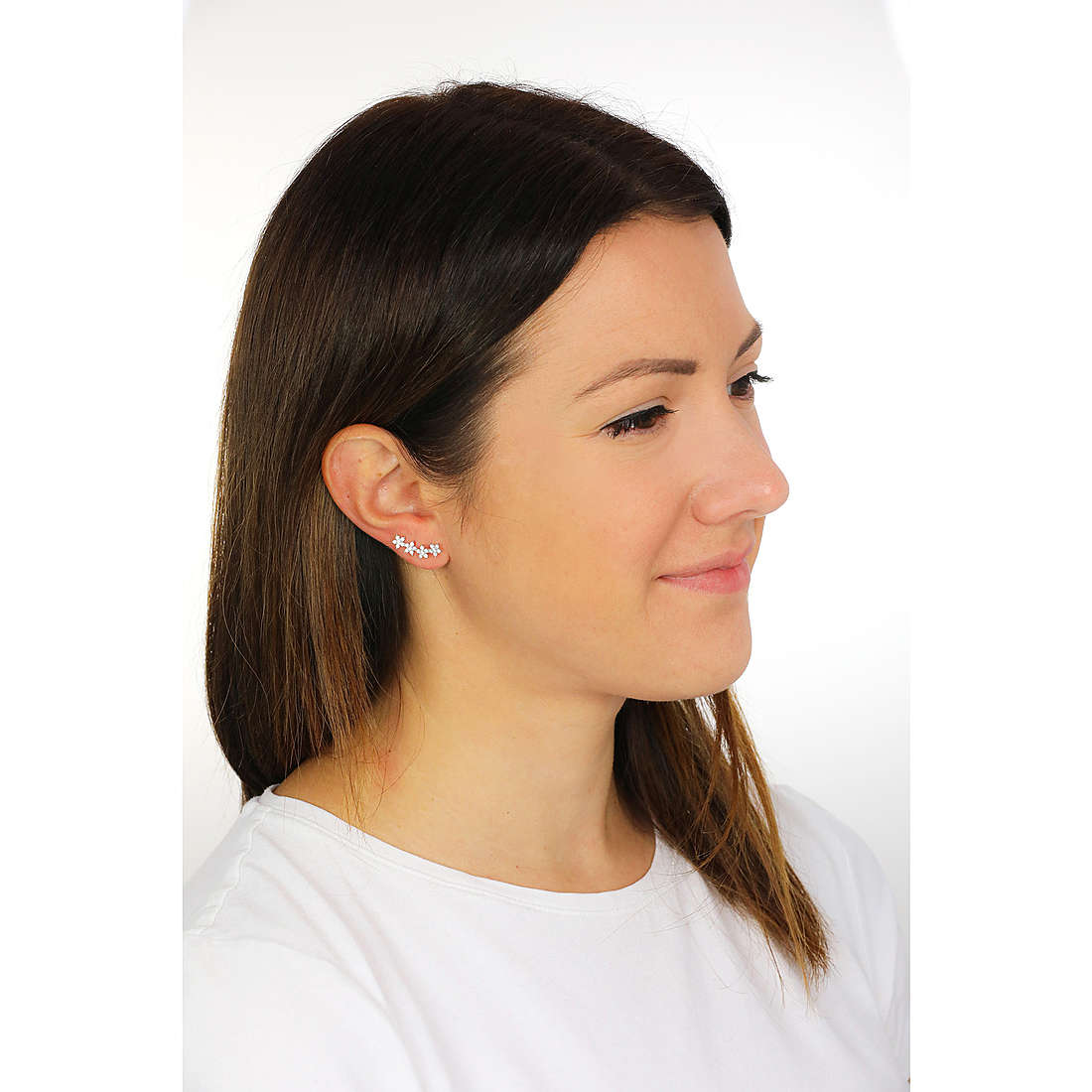 Mabina Gioielli orecchini donna 563218 indosso