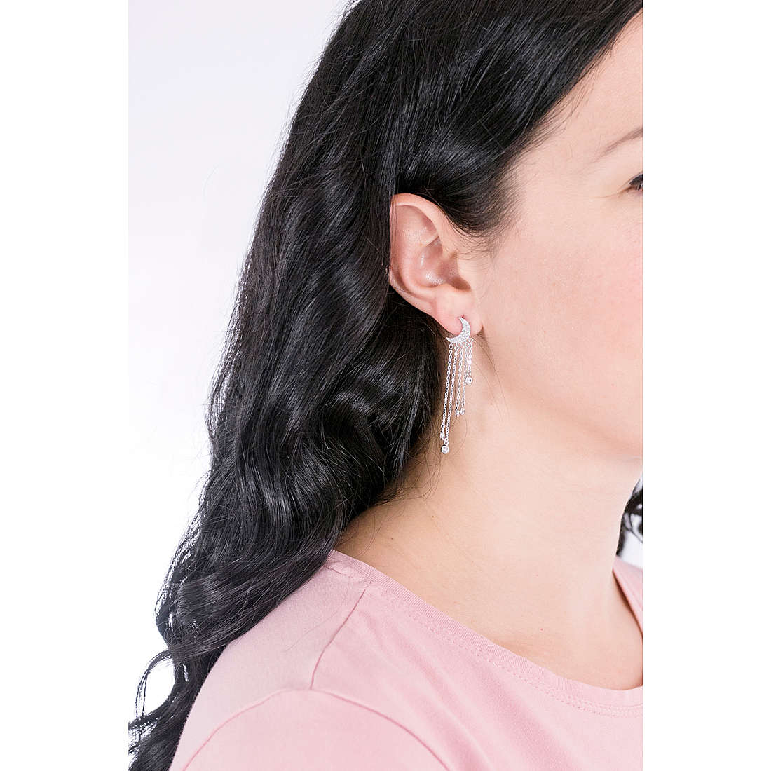 Ottaviani orecchini donna 600234O indosso