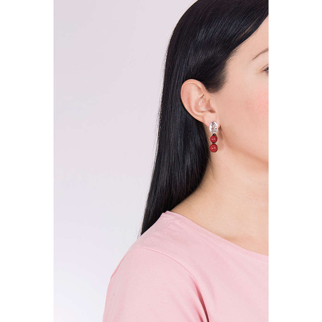 Tamashii orecchini Earrings donna EHST2-124 indosso