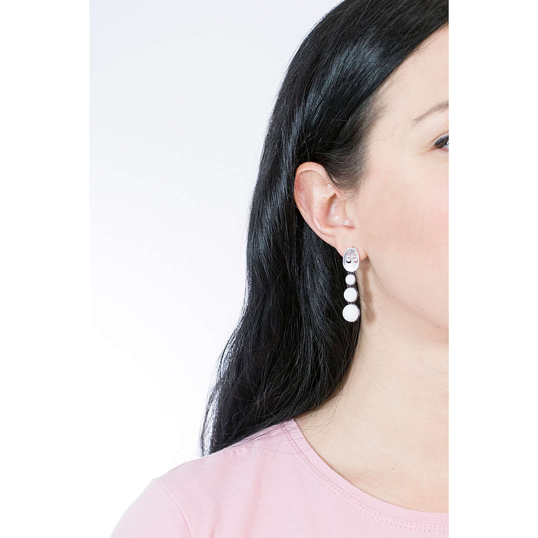 Tamashii orecchini Earrings donna EHST3-14 indosso