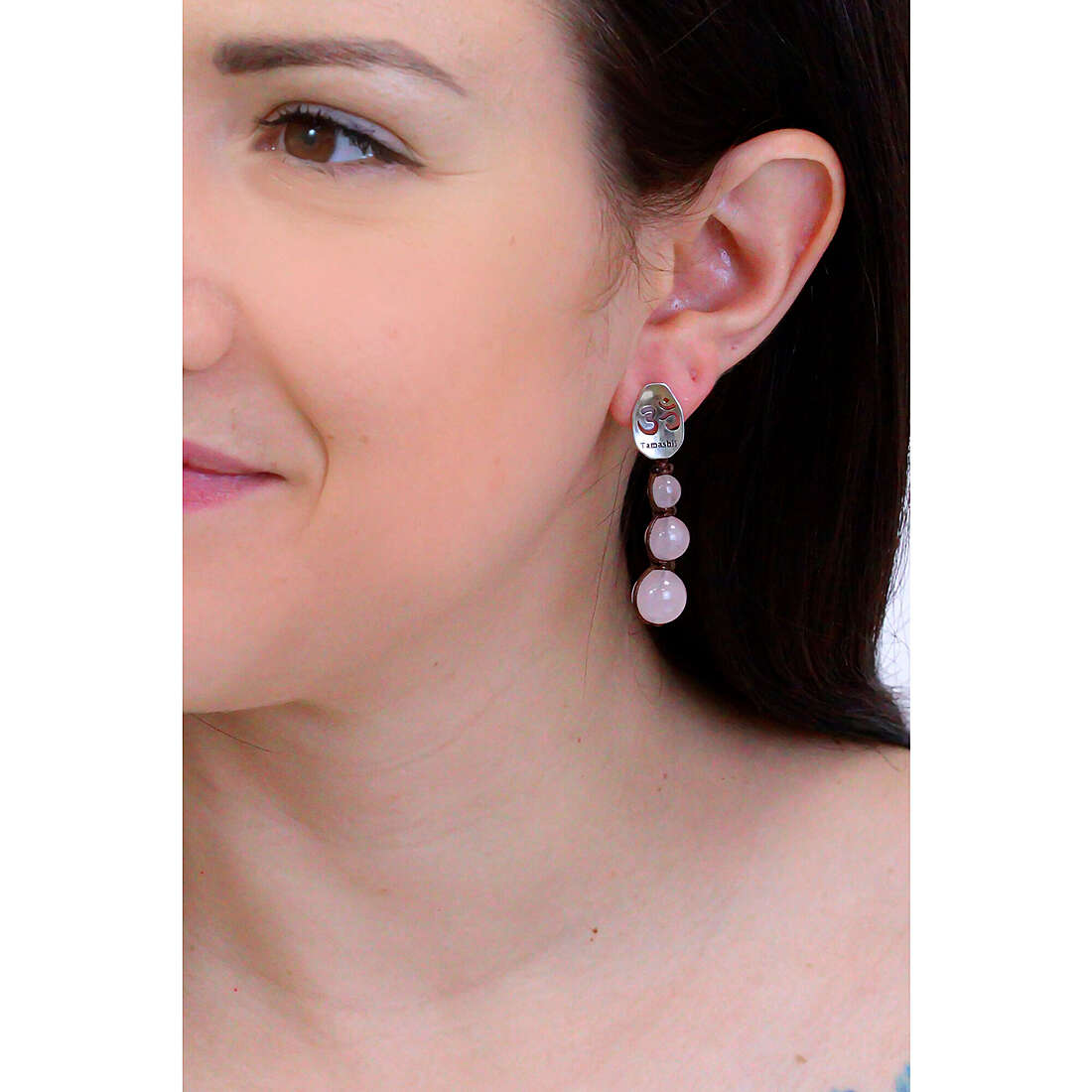 Tamashii orecchini Earrings donna EHST3-33 indosso