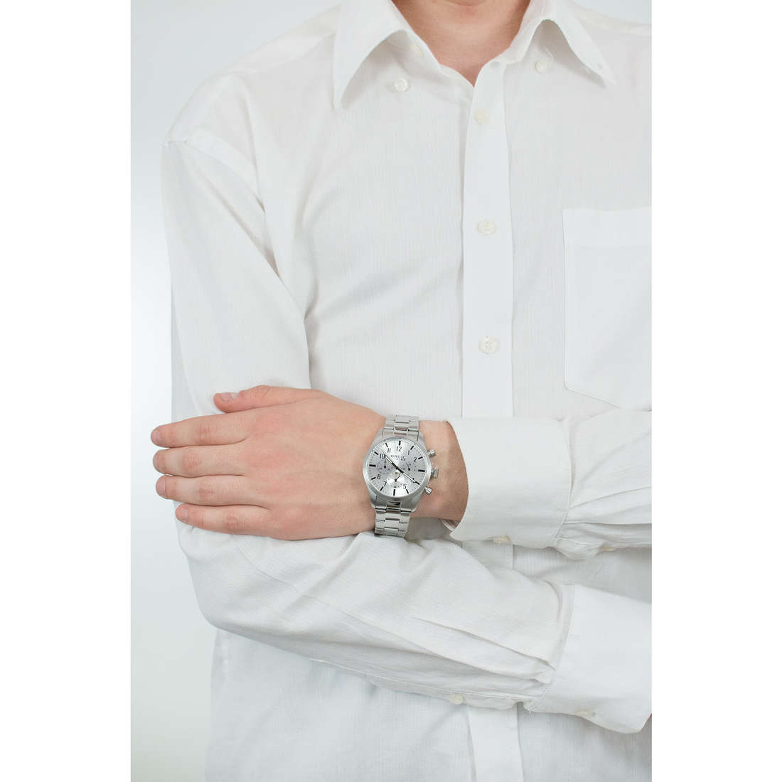 Breil cronografi Classic Elegance Extension uomo EW0225 indosso