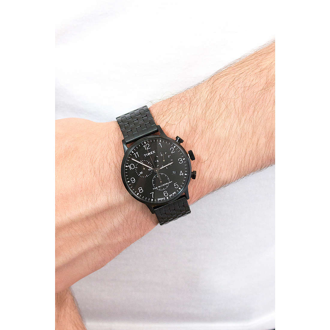 Timex cronografi Waterbury Collection uomo TW2R72200 indosso