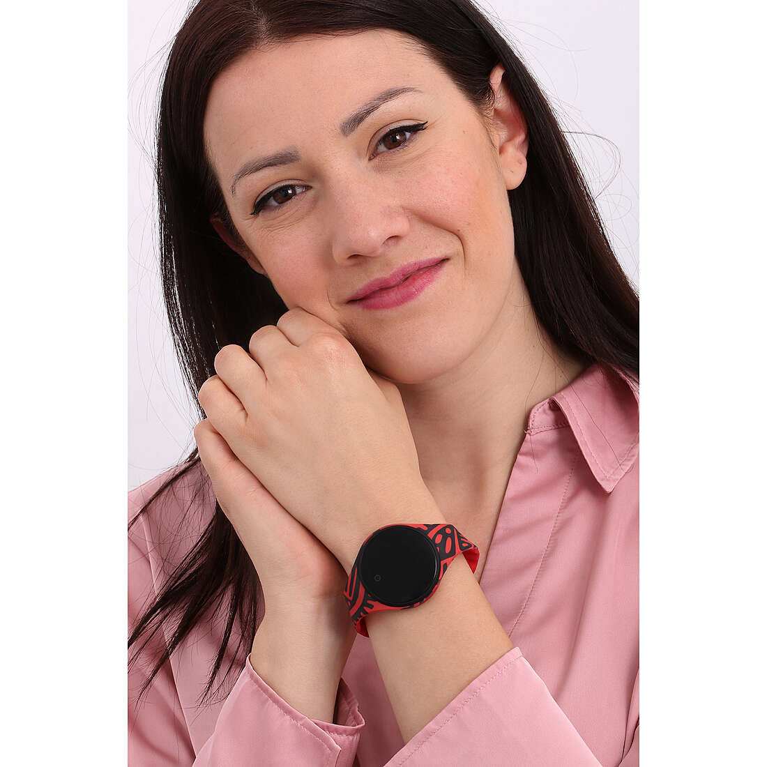 Techmade Smartwatches Freetime donna TM-FREETIME-AZT3 indosso