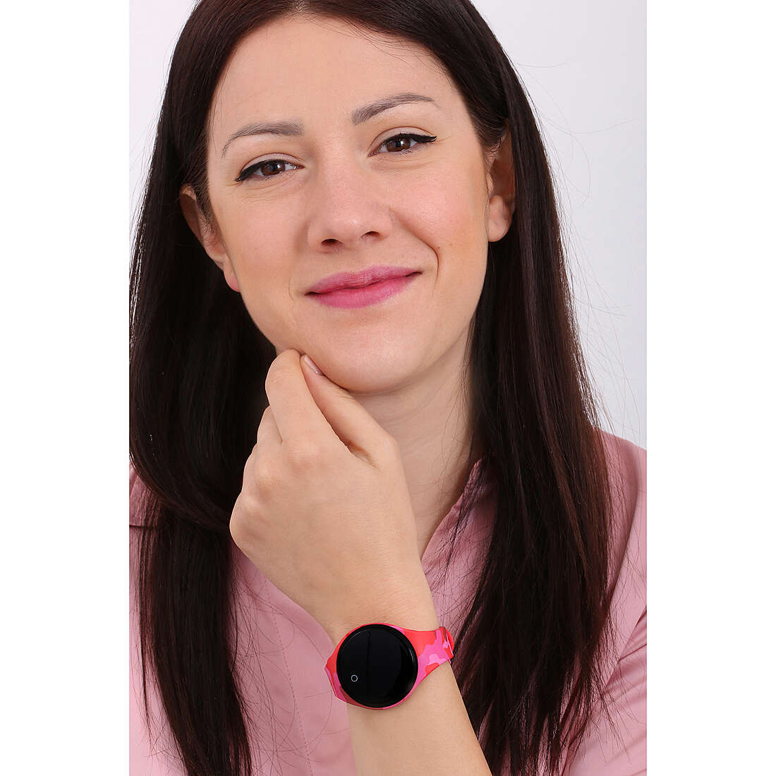 Techmade Smartwatches Freetime donna TM-FREETIME-CAM3 indosso