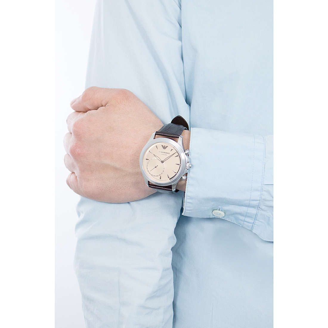 Emporio Armani Smartwatches uomo ART3014 indosso