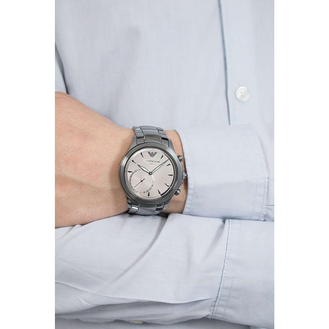 Emporio Armani Smartwatches uomo ART3017 indosso