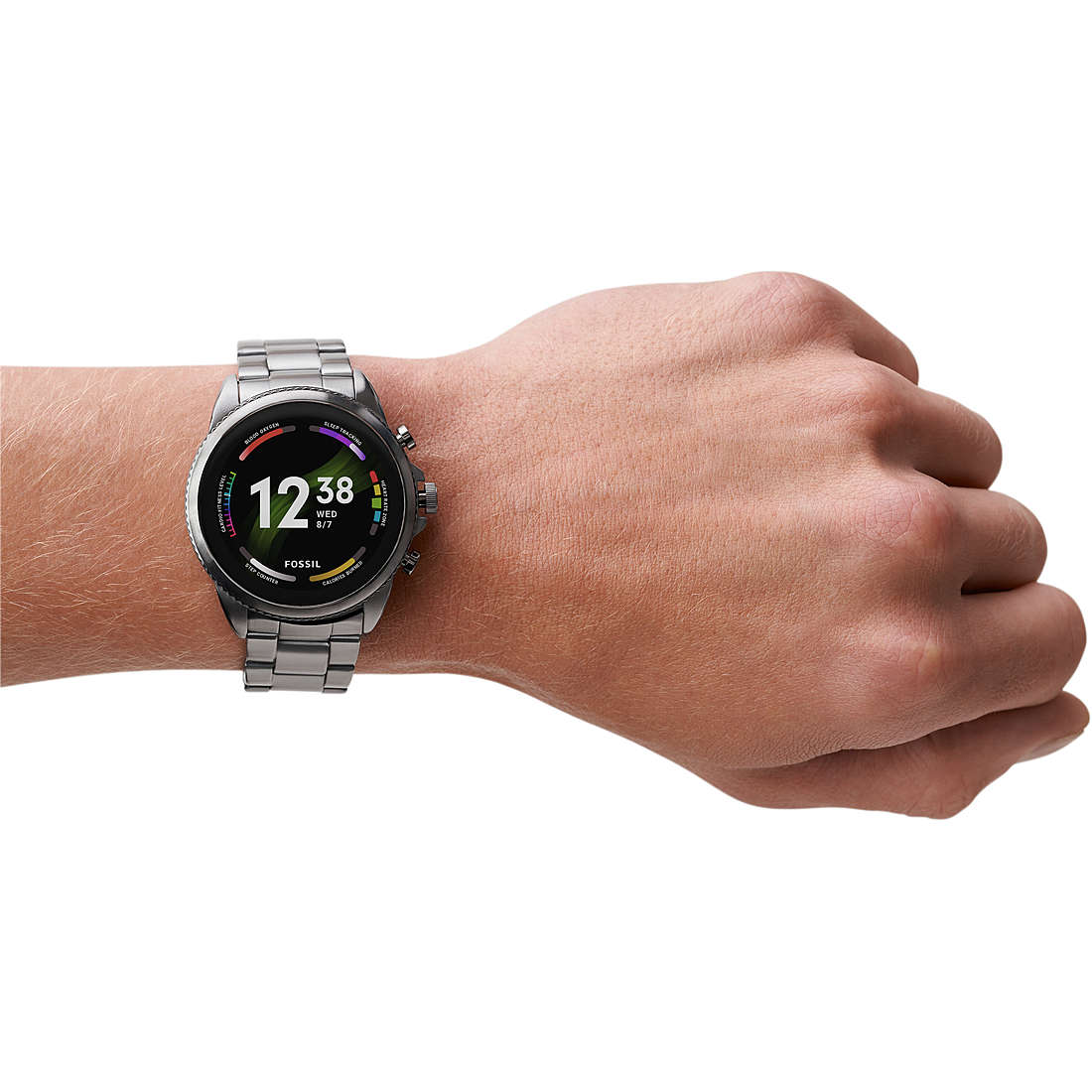 Fossil Smartwatches Gen 6 Smartwatch uomo FTW4059 indosso