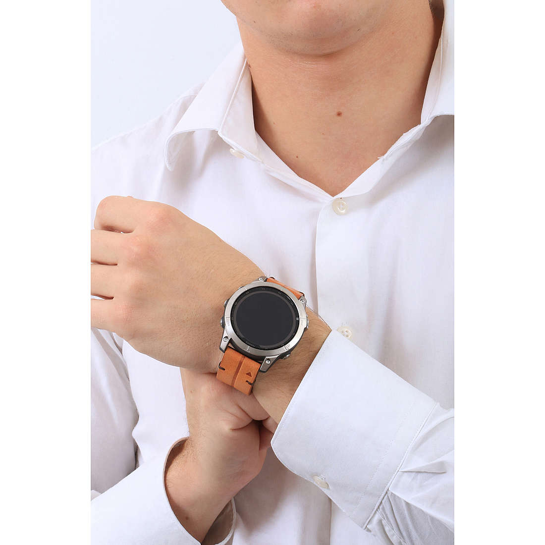 Garmin Smartwatches Fenix uomo 010-02540-31 indosso