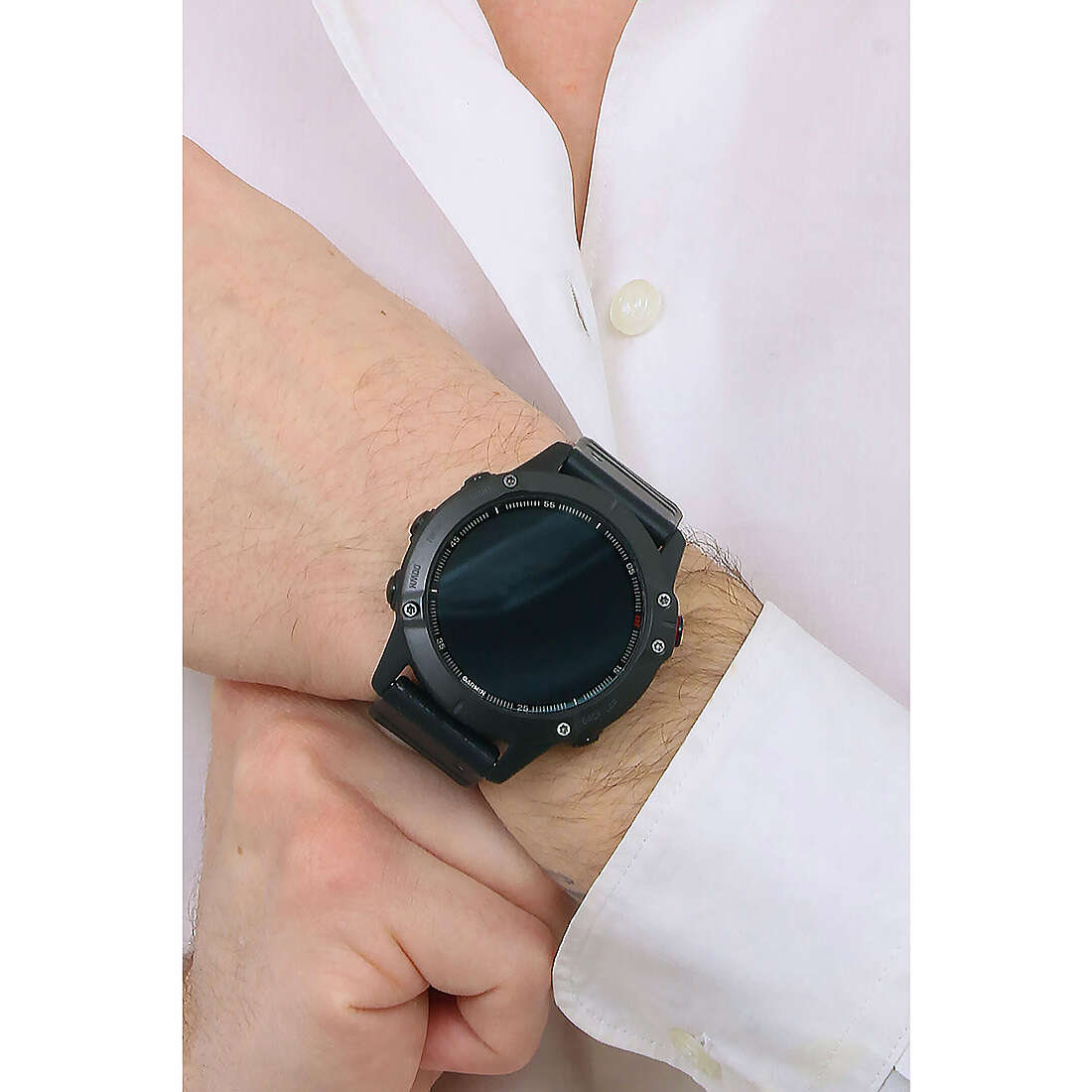 Garmin Smartwatches Fenix uomo 010-02158-02 indosso