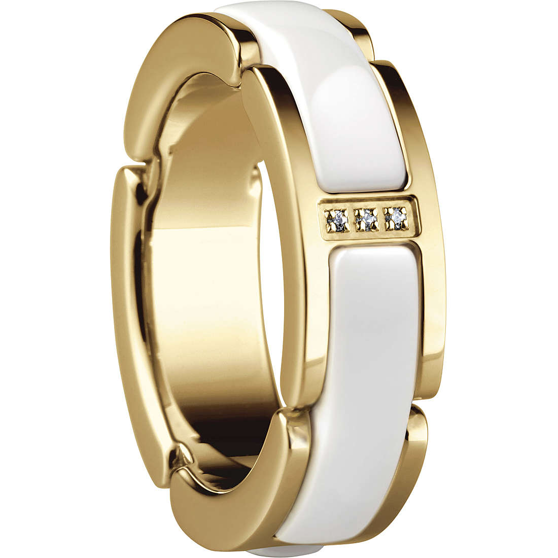 anello a fascia Bering Ceramic Link gioiello donna 502-25-85