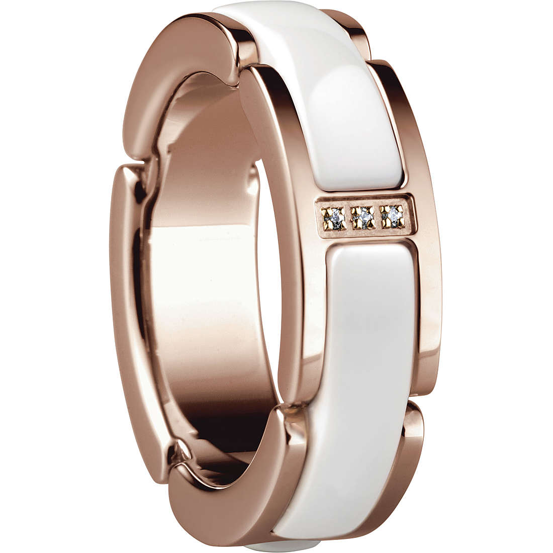 anello a fascia Bering Ceramic Link gioiello donna 502-35-65