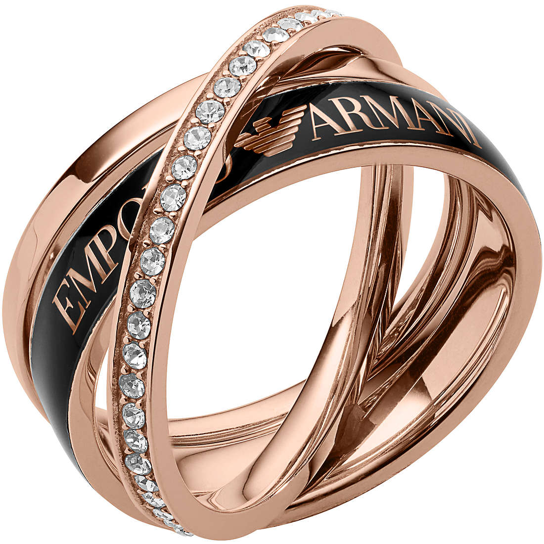 anello a fascia Emporio Armani gioiello donna EGS2425221510