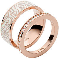 anello a fascia Emporio Armani gioiello donna EGS2830221508