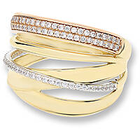 anello a fascia GioiaPura Oro 750 gioiello donna GP-S220806