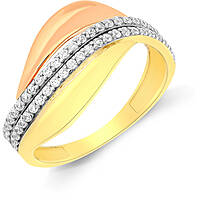 anello a fascia GioiaPura Oro 750 gioiello donna GP-S225295