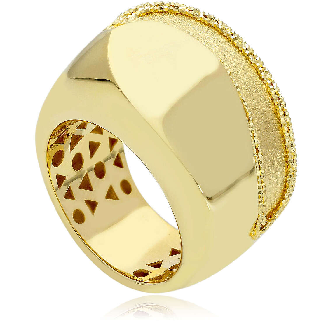 anello a fascia GioiaPura Oro 750 gioiello donna GP-S252478