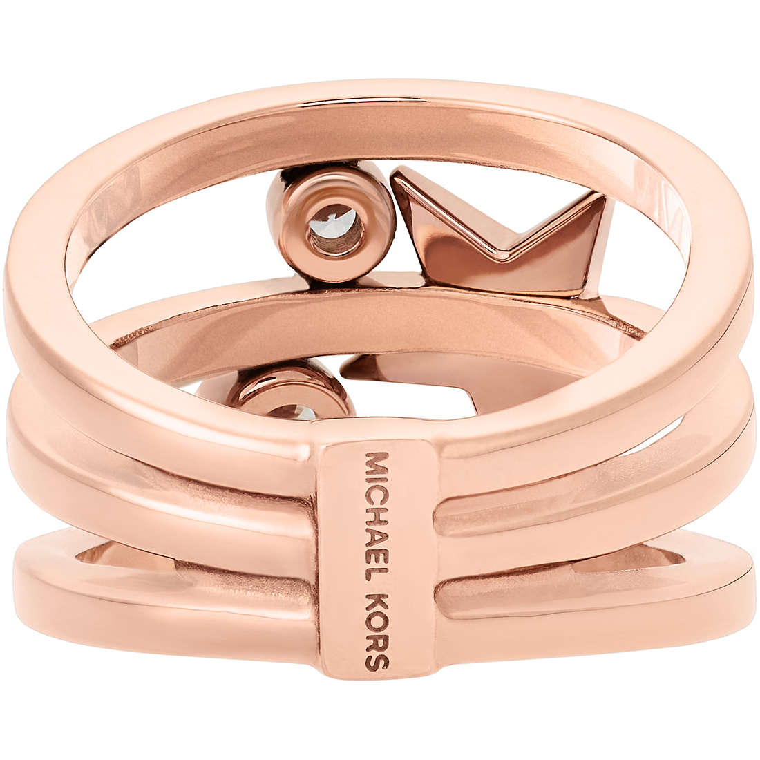 anello a fascia Michael Kors Brilliance gioiello donna MKJ6736791508