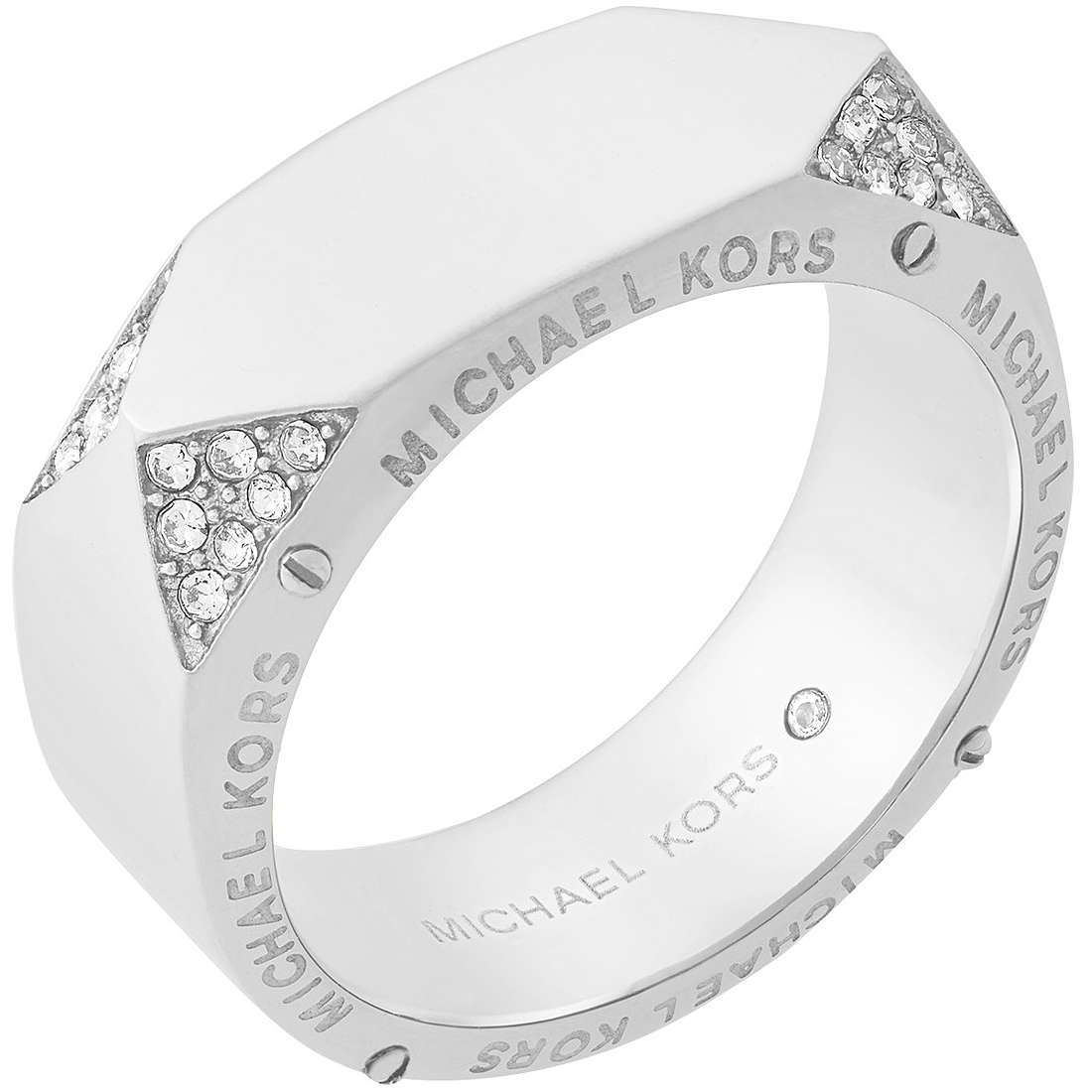 anello a fascia Michael Kors Brilliance gioiello donna MKJ6756040504