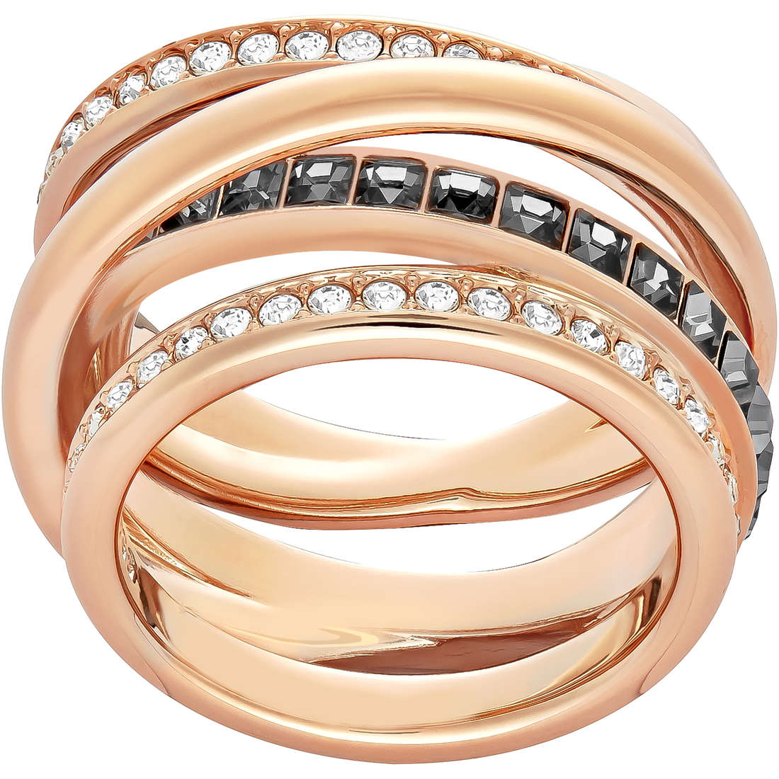 anello a fascia Swarovski Dynamic gioiello donna 5184220
