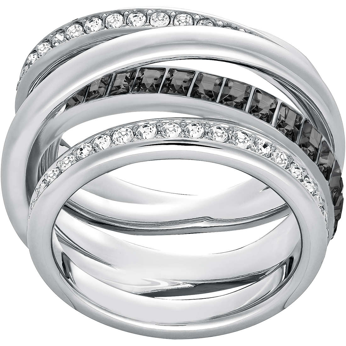 anello a fascia Swarovski Dynamic gioiello donna 5221437