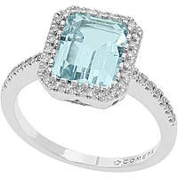 anello Diamante, Acquamarina gioiello donna Comete Azzurra
 ANQ 339