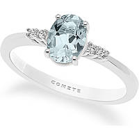 anello Diamante, Acquamarina gioiello donna Comete Fantasia Di Colore
 ANQ 296