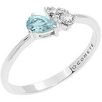 anello Diamante, Acquamarina gioiello donna Comete Gocce di stella
 ANQ 325