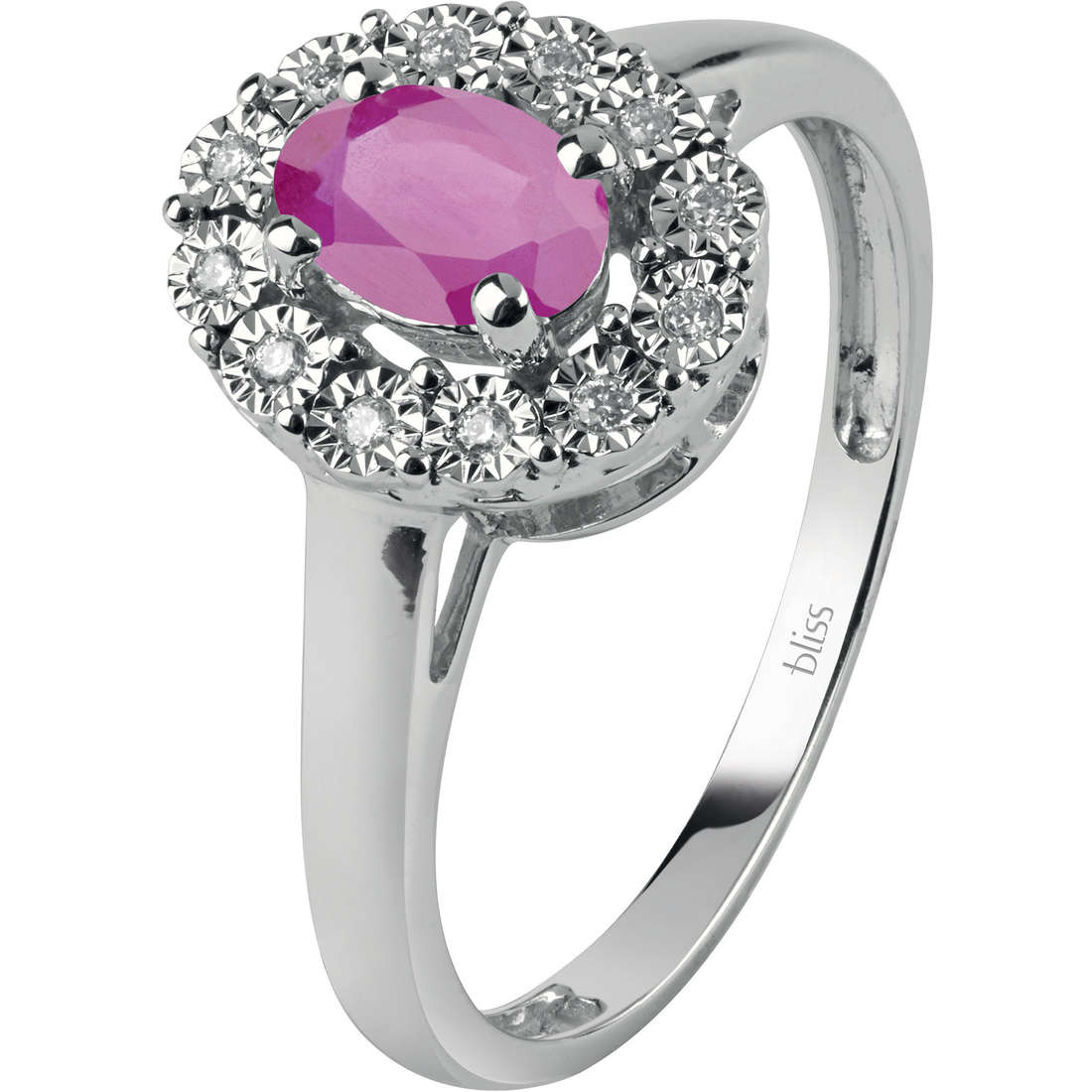 anello Diamante, Rubino gioiello donna Bliss Regal 20073984