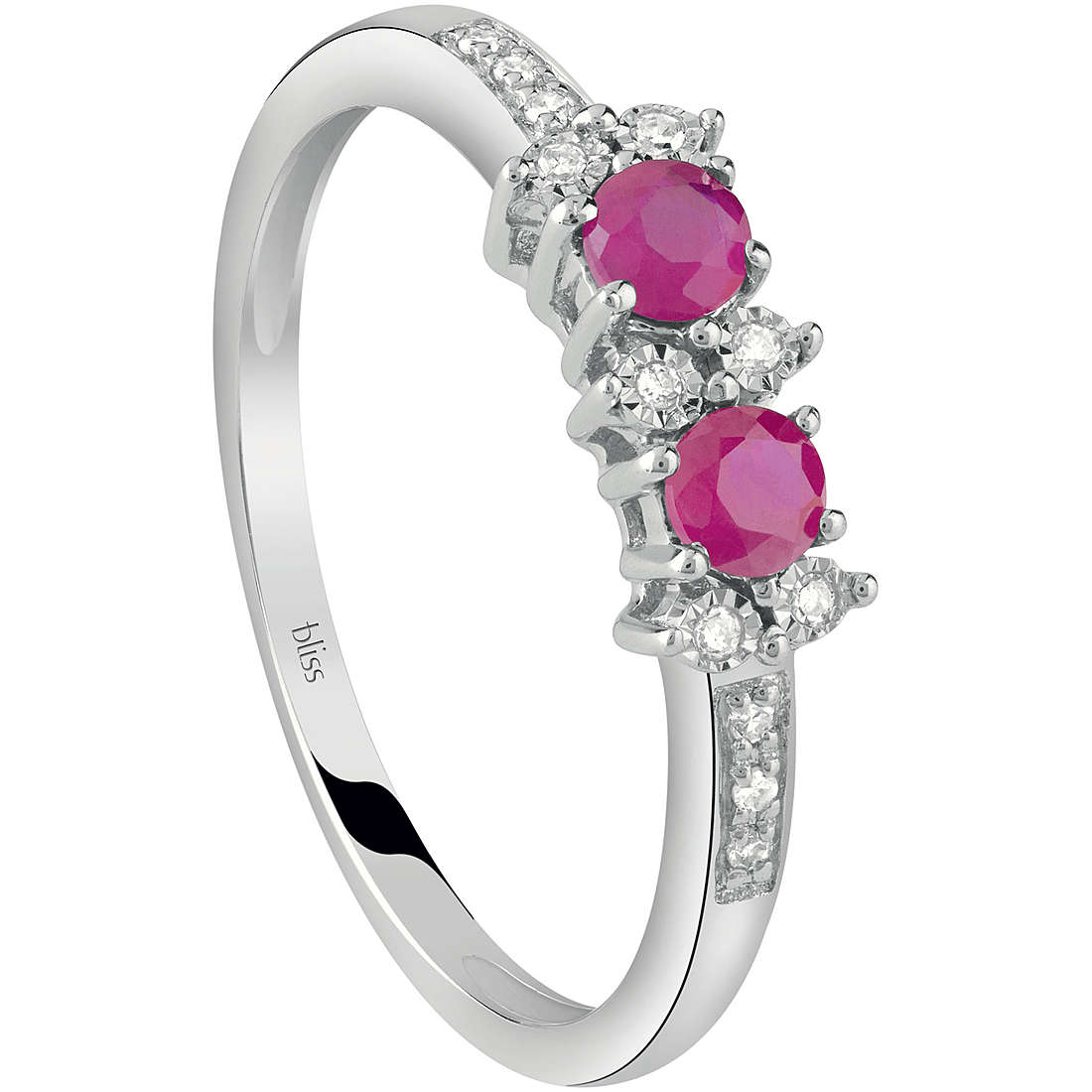 anello Diamante, Rubino gioiello donna Bliss Rugiada Colors 20086553