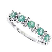 anello Diamante, Smeraldo gioiello donna Bliss 
 20091476