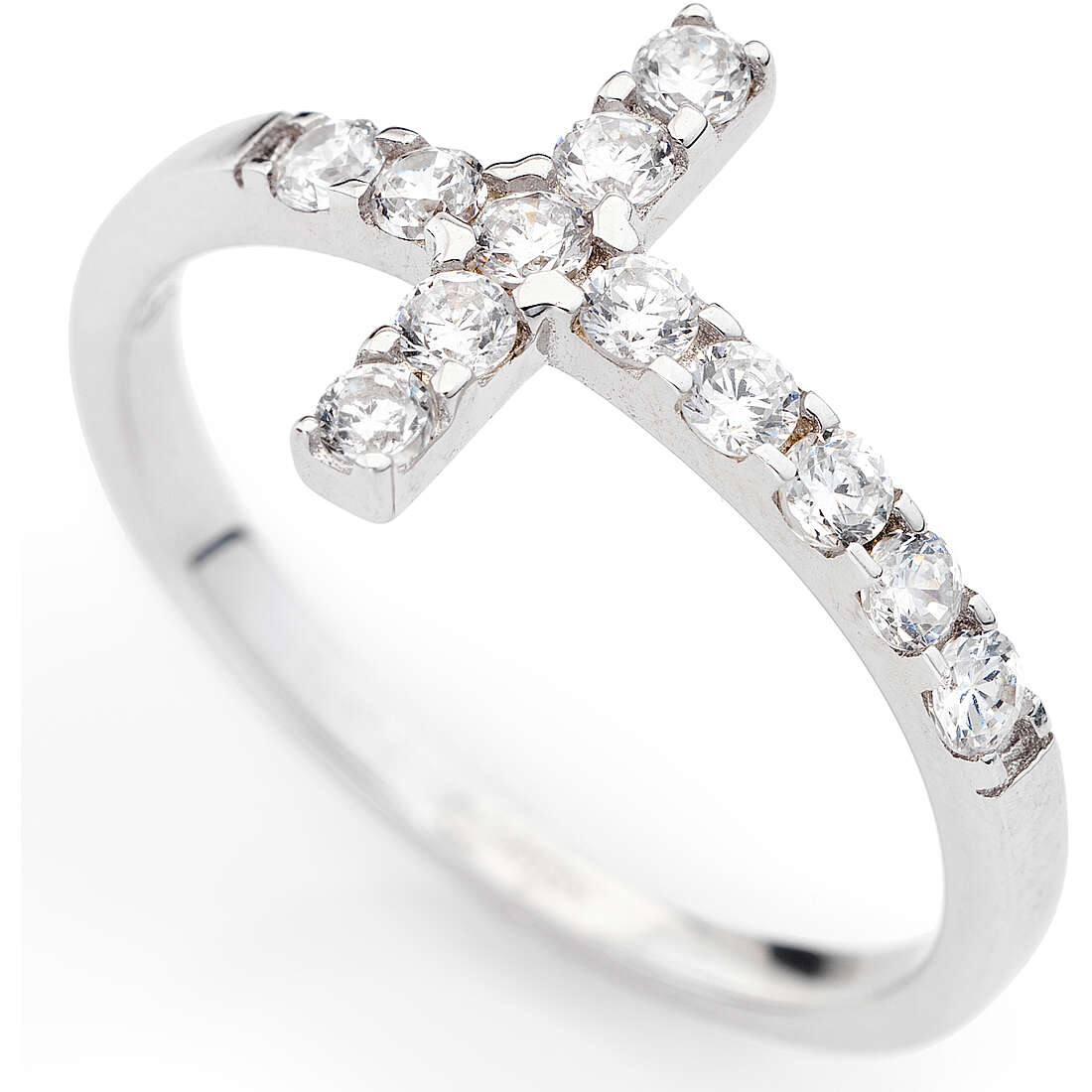 anello donna gioielli Amen Croce ACOBB-10