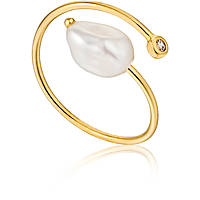 anello donna gioielli Ania Haie Pearl Of Wisdom R019-01G