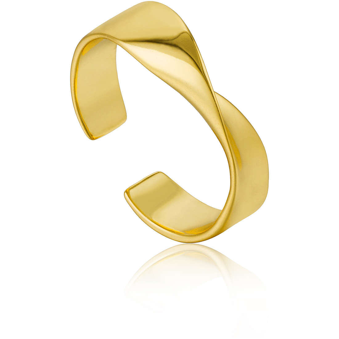 anello donna gioielli Ania Haie Twister R012-01G