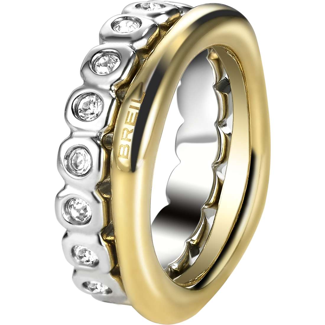 anello donna gioielli Breil Rolling Diamonts TJ1545