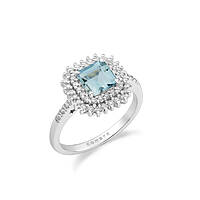 anello donna gioielli Comete Azzurra prestige ANQ 348