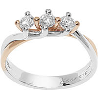 anello donna gioielli Comete Double ANB 2590